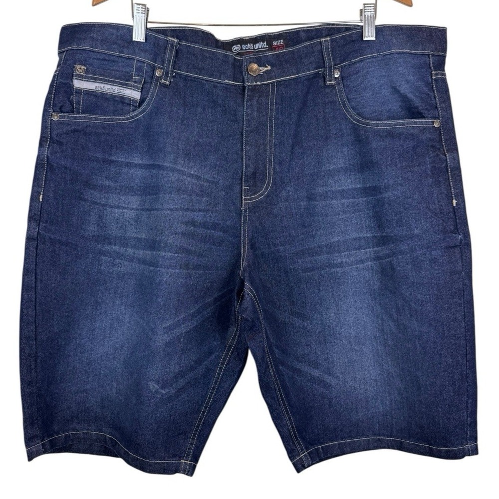 Ecko Unltd Baggy Fit Jorts Shorts Men's Size 40 Denim Skater‎ Y2K Stretch